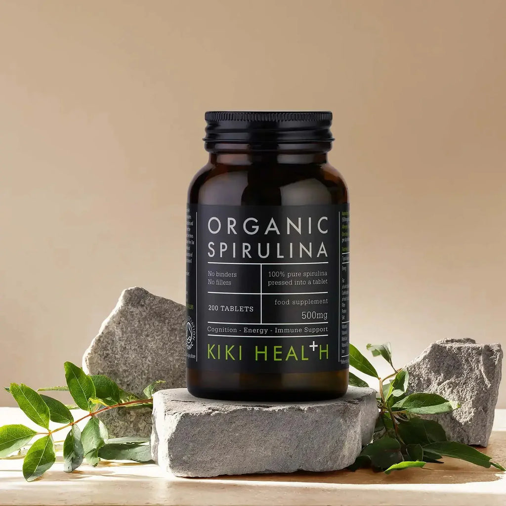 KIKI HEALTH - Spirulina Tablets, Organic - 200 Tablets