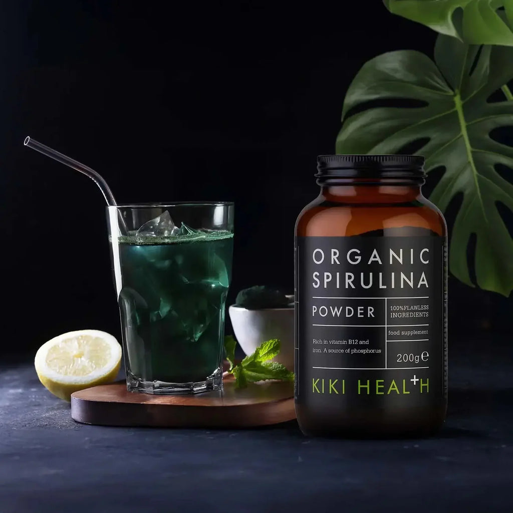 KIKI HEALTH - Spirulina Powder, Organic Powder- 200g