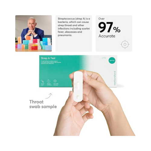 Newfoundland – Strep A Self-Test Kit  – 97% Accurate