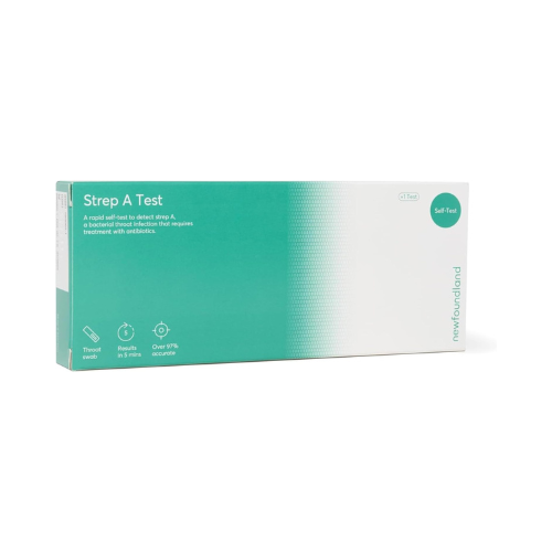 Newfoundland – Strep A Self-Test Kit  – 97% Accurate