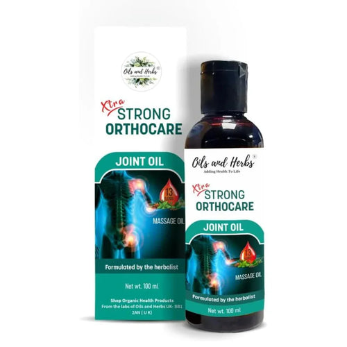 Oils & Herbs – Strong Orthocare Joint Support Oil – 50ml - The Wellness Store®