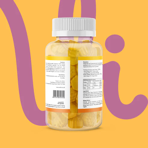 MultiVi - Turmeric & Ginger - 60 Chewable Gummies