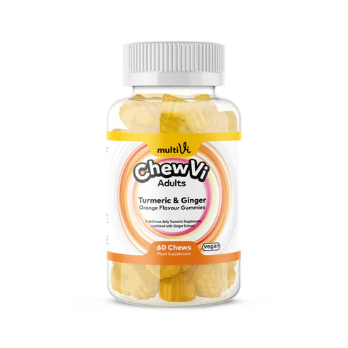 MultiVi - Turmeric & Ginger - 60 Chewable Gummies