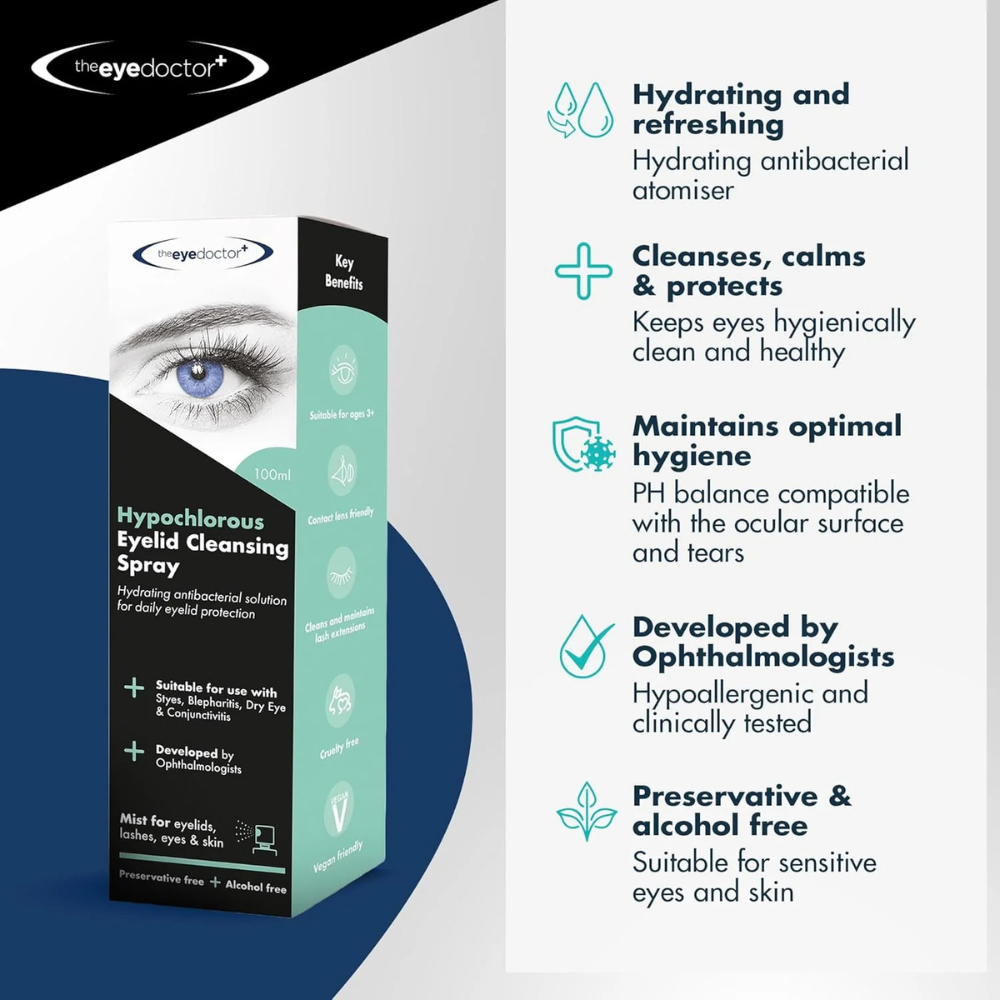 The Eye Doctor - Hypochlorous Eyelid Cleansing Spray - 100ml