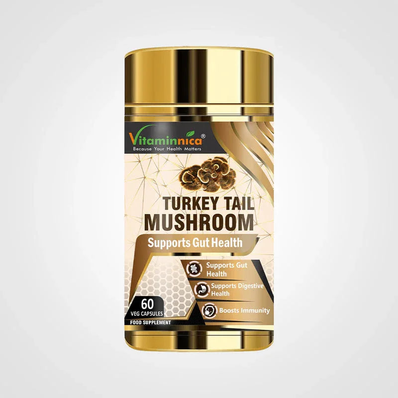Vitaminnica Turkey Tail Mushroom- 60 Capsules - The Wellness Store®