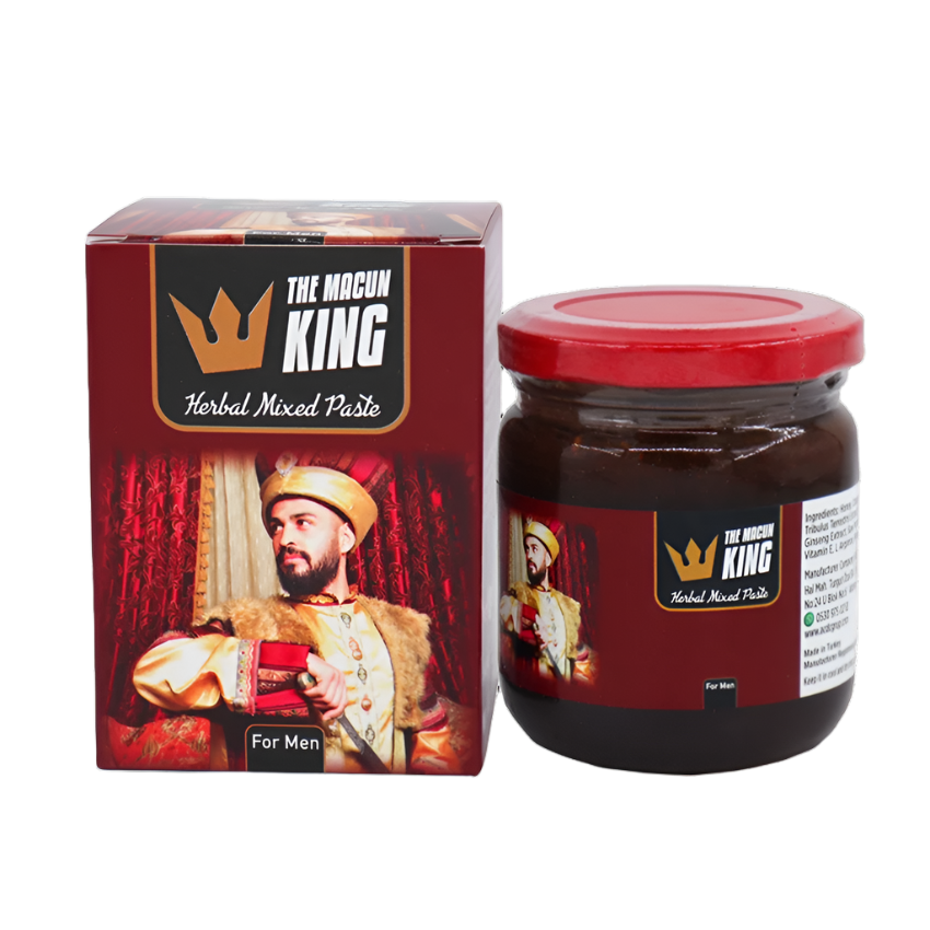 Oils & Herbs - Turkish Macun King Herbal Mix Paste Honey - 240g Paste