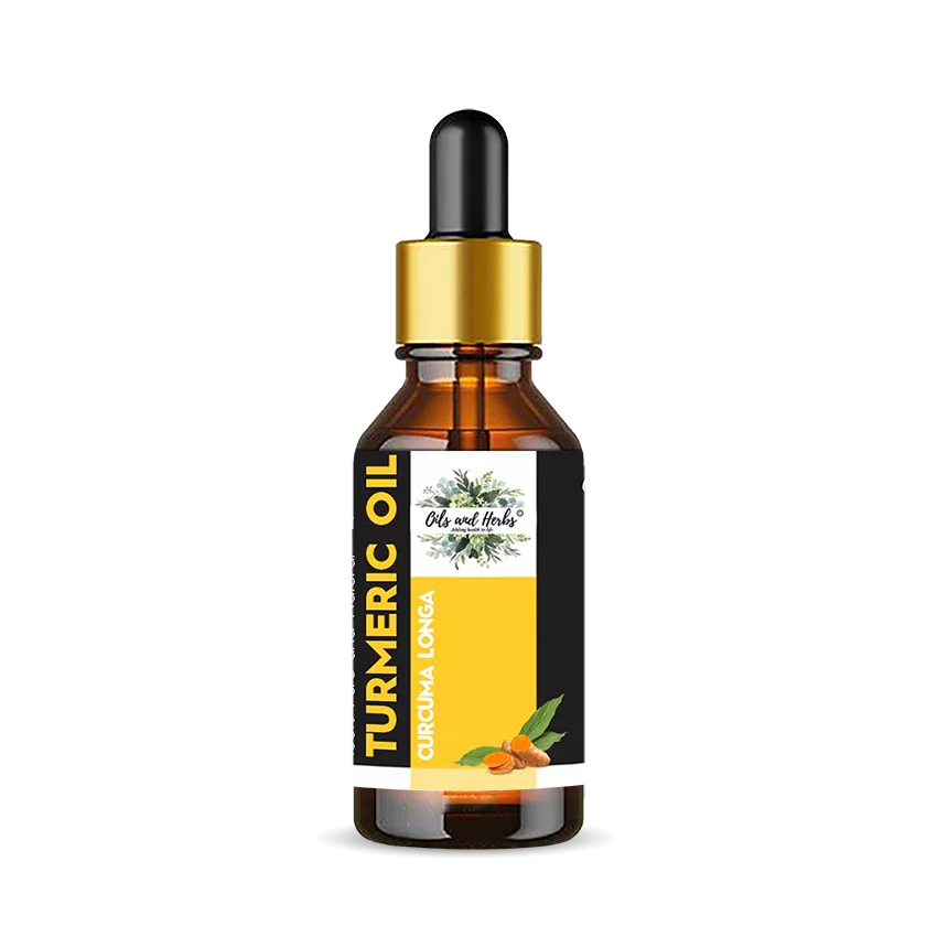 Oils & Herbs – Turmeric Essential Oil – 100% Pure & Natural - The Wellness Store®