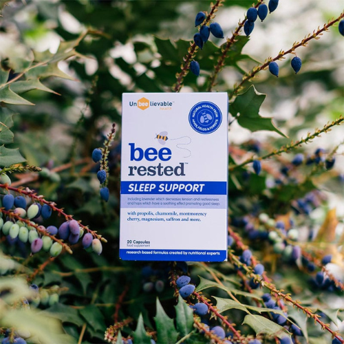Unbeelievable Health - Bee Health – Bee Rested Sleep Support – 20 Capsules