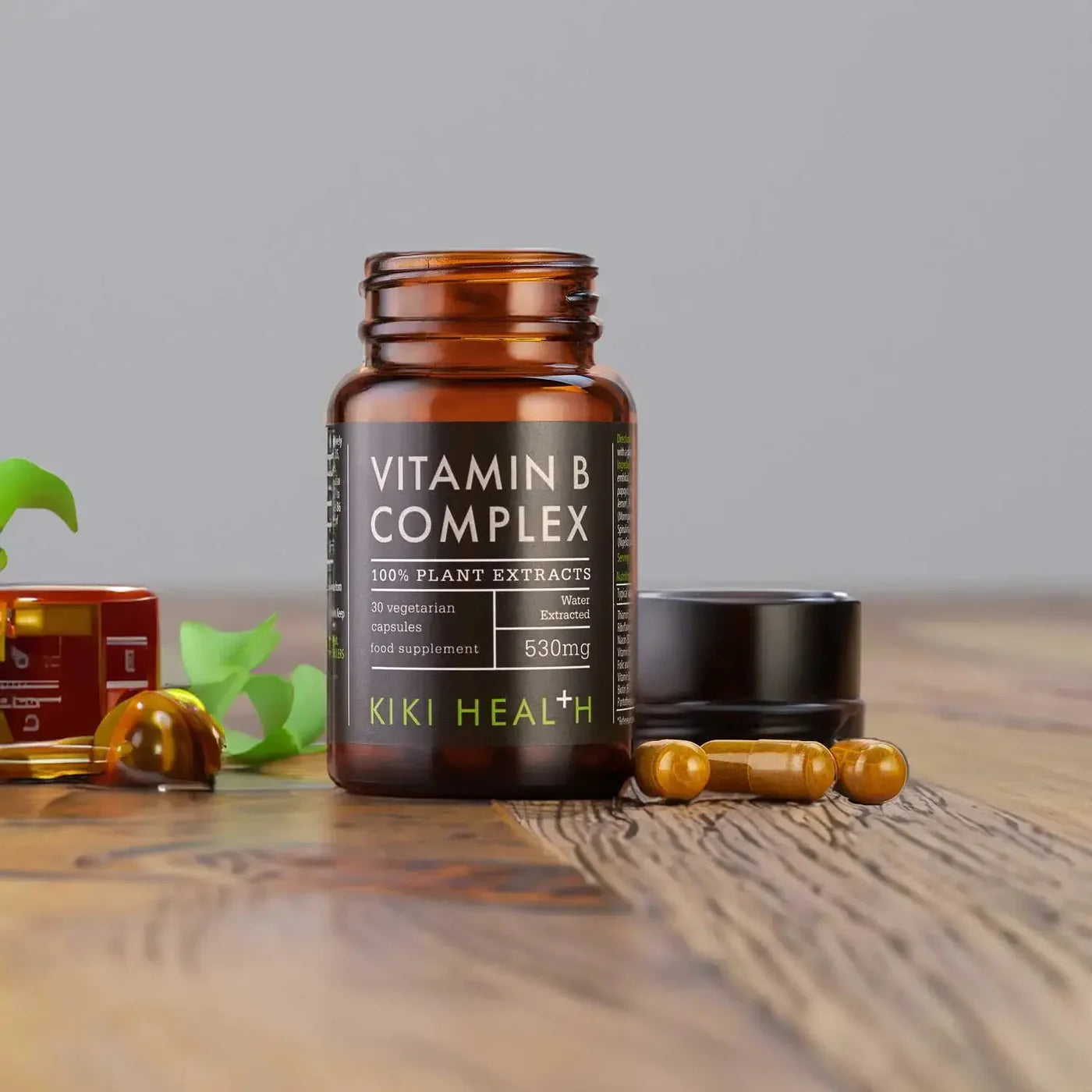 KIKI HEALTH - Vitamin B, Complex - 30 Vegicaps