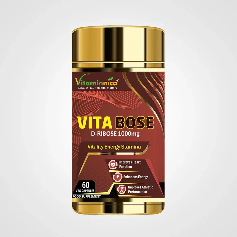 Vitaminnica Vita Bose D-Ribose- 60 Capsules - The Wellness Store®