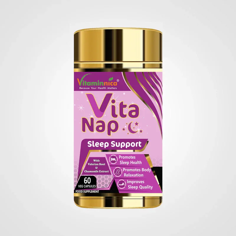 Vitaminnica Vita Nap- Natural Sleep Support- 60 Capsules - The Wellness Store®