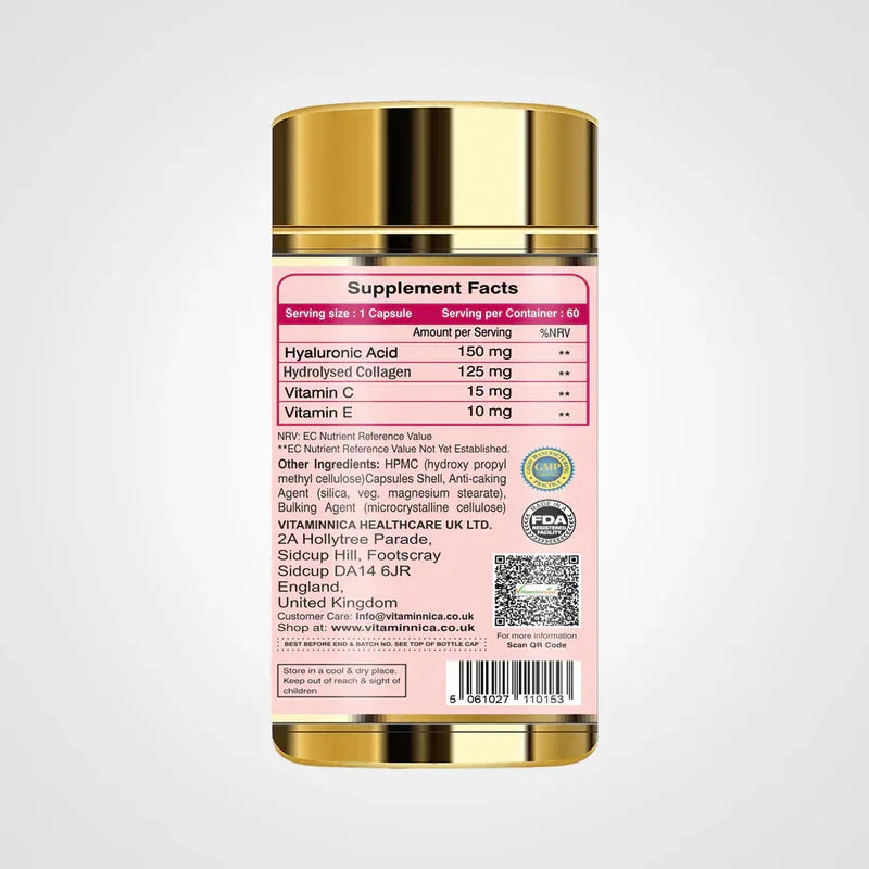 Vitaminnica Vita Youth Natural Beauty Support- 60 Capsules - The Wellness Store®