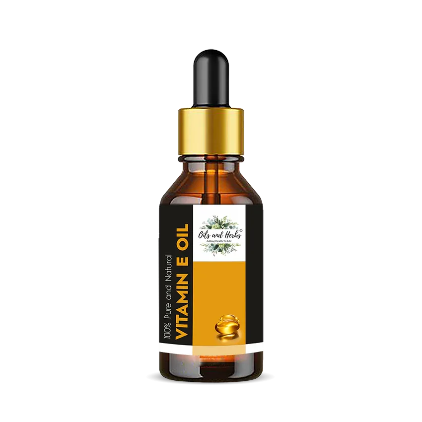 Oils & Herbs – Natural Vitamin E Oil – 100% Pure & Natural - The Wellness Store®