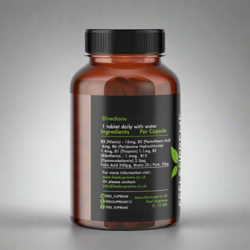 Feel Supreme - Vitamin B Complex - 60 Capsules