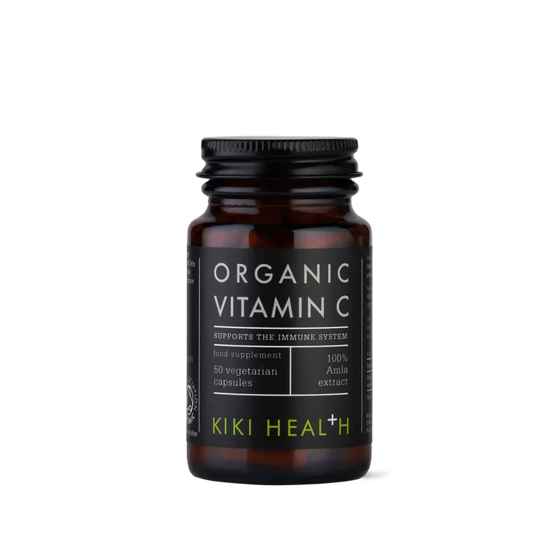 KIKI HEALTH - Vitamin C, Organic - 50 Vegicaps