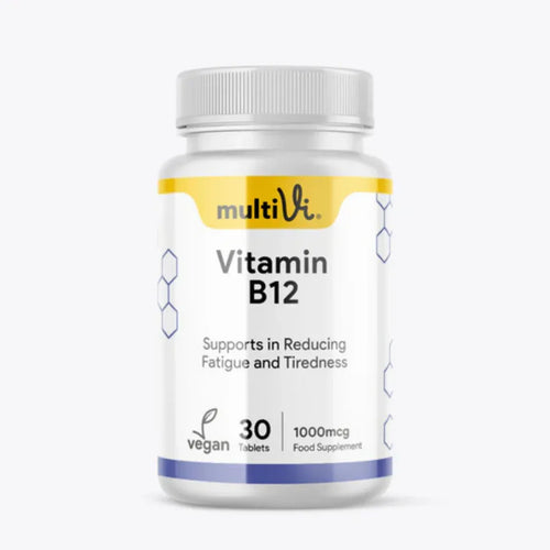 MultiVi - Vitamin B12 Supplement - 30 Capsules - The Wellness Store®