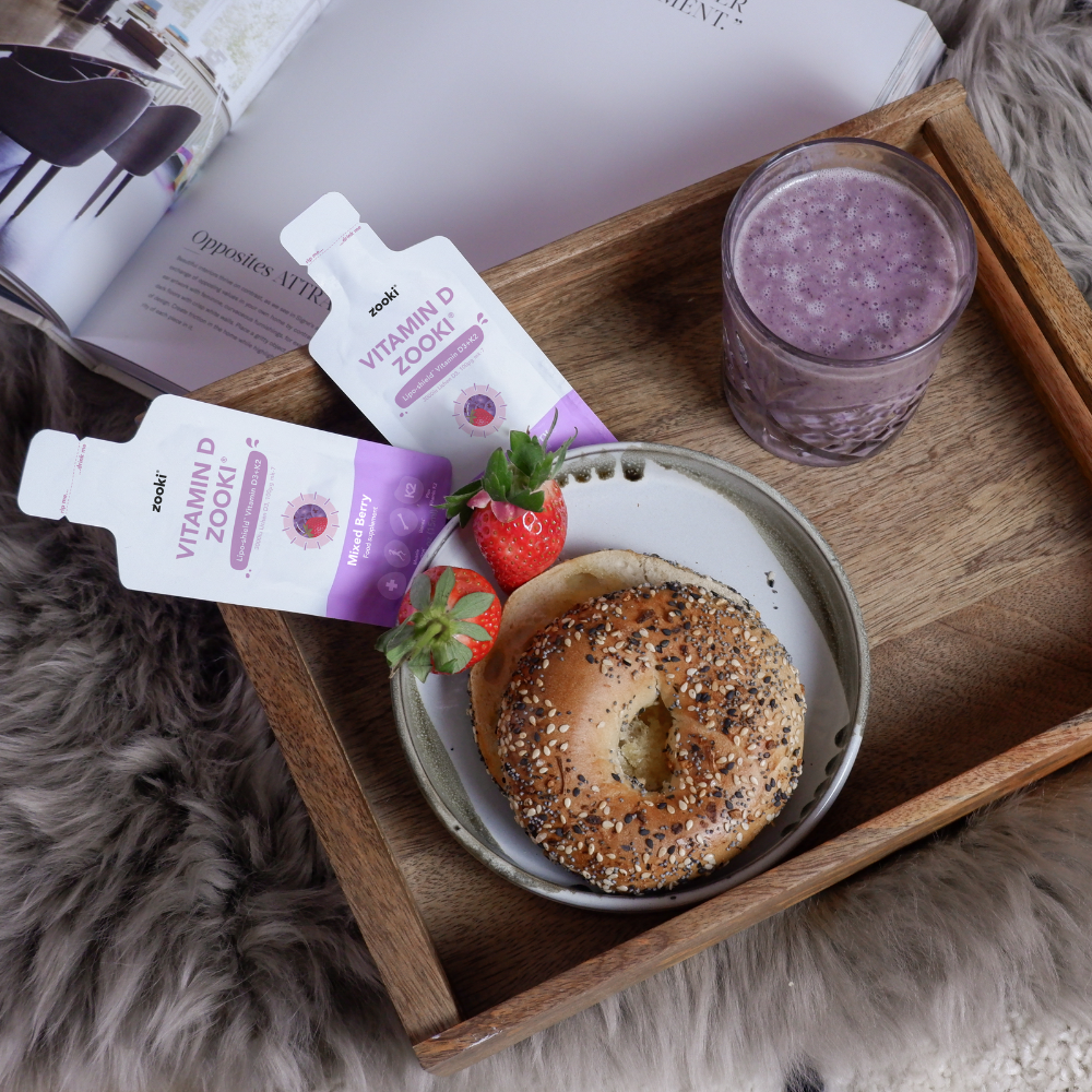 Zooki - Vitamin D3 3000IU + K2 100µg Liposomal - Liquid Sachets
