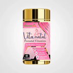 Vitaminnica Vita Natal Prenatal for Pregnancy- 60 Veg Capsules - The Wellness Store®