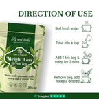 Oils & Herbs – Natural Weight Loss Green Tea – 30 Tea Bags