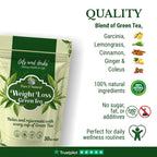 Oils & Herbs – Natural Weight Loss Green Tea – 30 Tea Bags