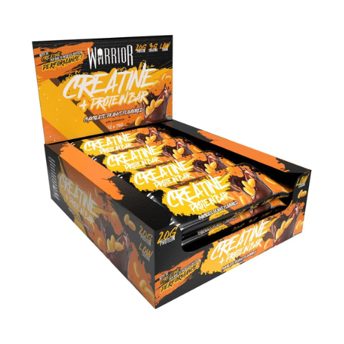 Warrior - RAW Creatine Protein Bar – Chocolate Peanut 75g - 1 Bar