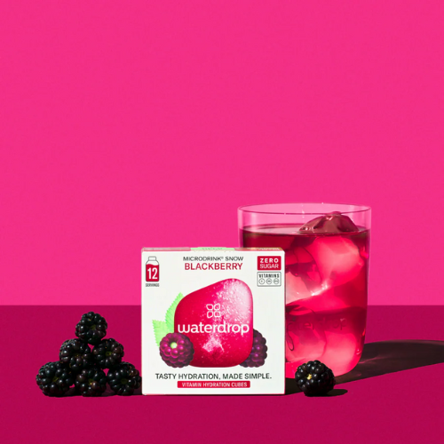 Waterdrop – Hydration + Vitamins Microdrink Blackberry – 12 Cubes