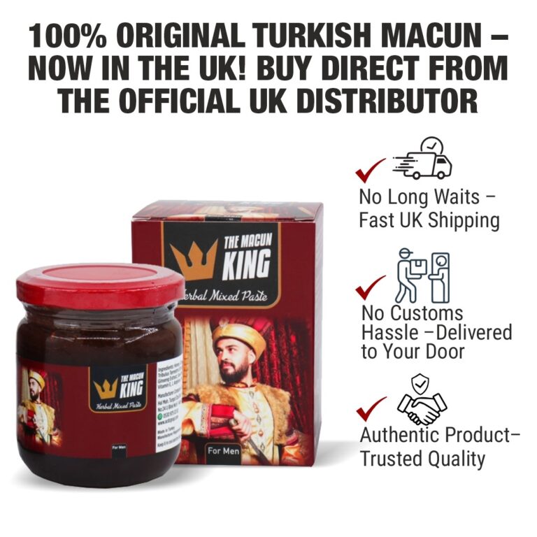 Oils & Herbs - Turkish Macun King Herbal Mix Paste Honey - 240g Paste