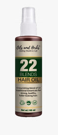 Oils and Herbs - 22 Blends Anti-Hair Fall Oil - 100ml
