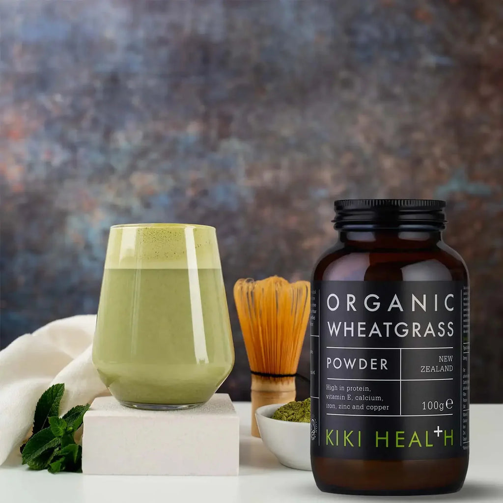 KIKI HEALTH - Wheatgrass Powder, Organic - 100g