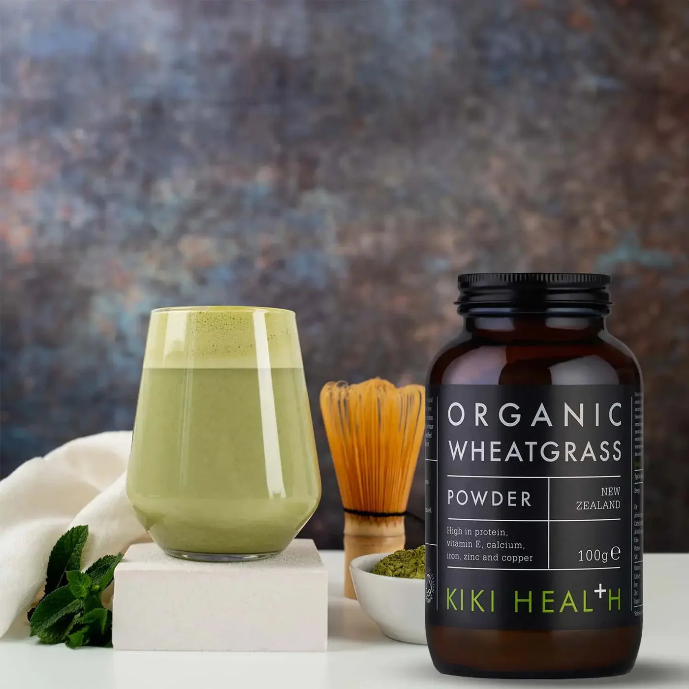 KIKI HEALTH - Wheatgrass Powder, Organic - 100g