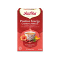 Yogi Tea – Cranberry Hibiscus Positive Energy Organic Herbal Tea – 17 Bags - The Wellness Store®