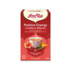 Yogi Tea – Cranberry Hibiscus Positive Energy Organic Herbal Tea – 17 Bags