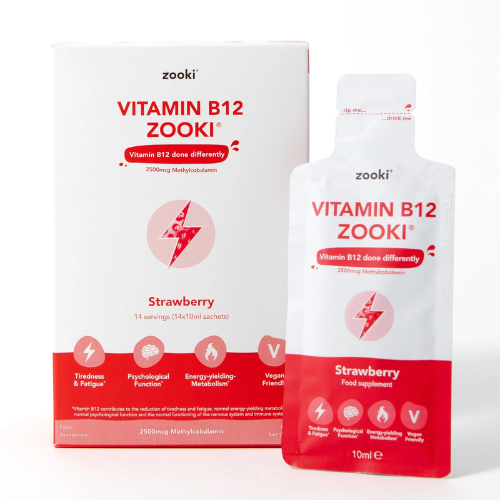 Zooki - Vitamin B12 2500mcg Liposomal - Liquid Sachets