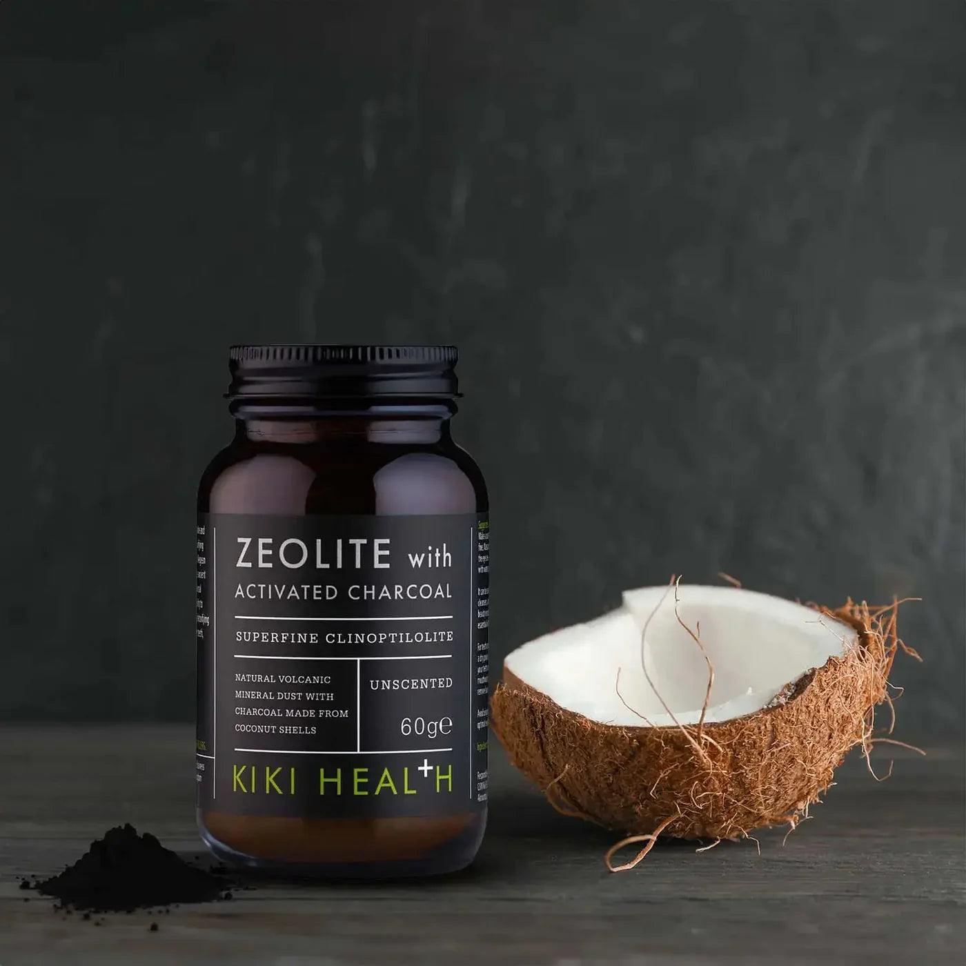 KIKI HEALTH - Zeolite With Activated Charcoal Powder - 60g