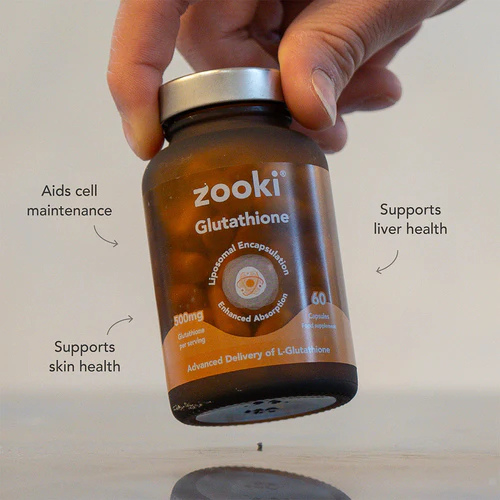 Zooki - Glutathione with Liposomal Encapsulation - 60 Capsules