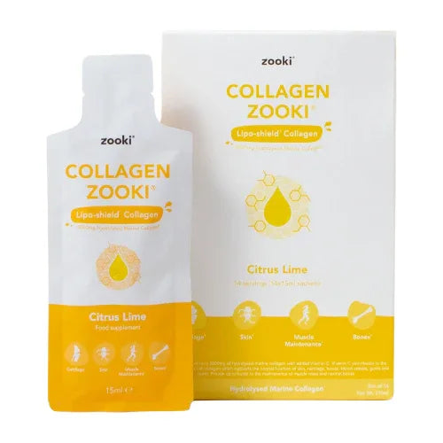 Zooki - Collagen 5000mg Marine Collagen - Liquid Sachets - The Wellness Store®