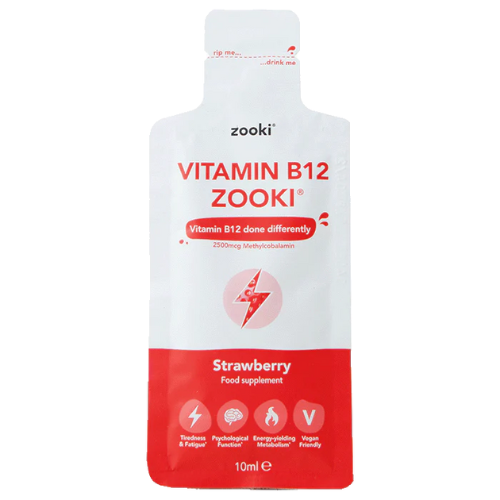 Zooki - Vitamin B12 2500mcg Liposomal - Liquid Sachets