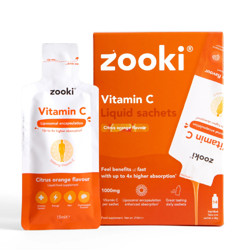 Zooki - Vitamin C 1000mg Liposomal - Liquid Sachets