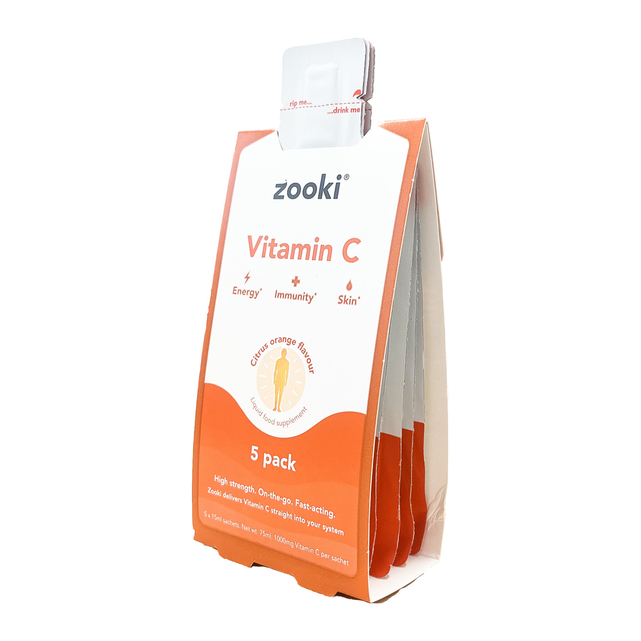 Zooki - Vitamin C 1000mg Liposomal - Liquid Sachets