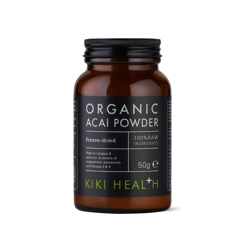 KIKI HEALTH - Acai Powder, Organic - 50g