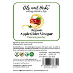 Oils & Herbs – Apple Cider Vinegar Extract Powder 10:1 High Strength - The Wellness Store®