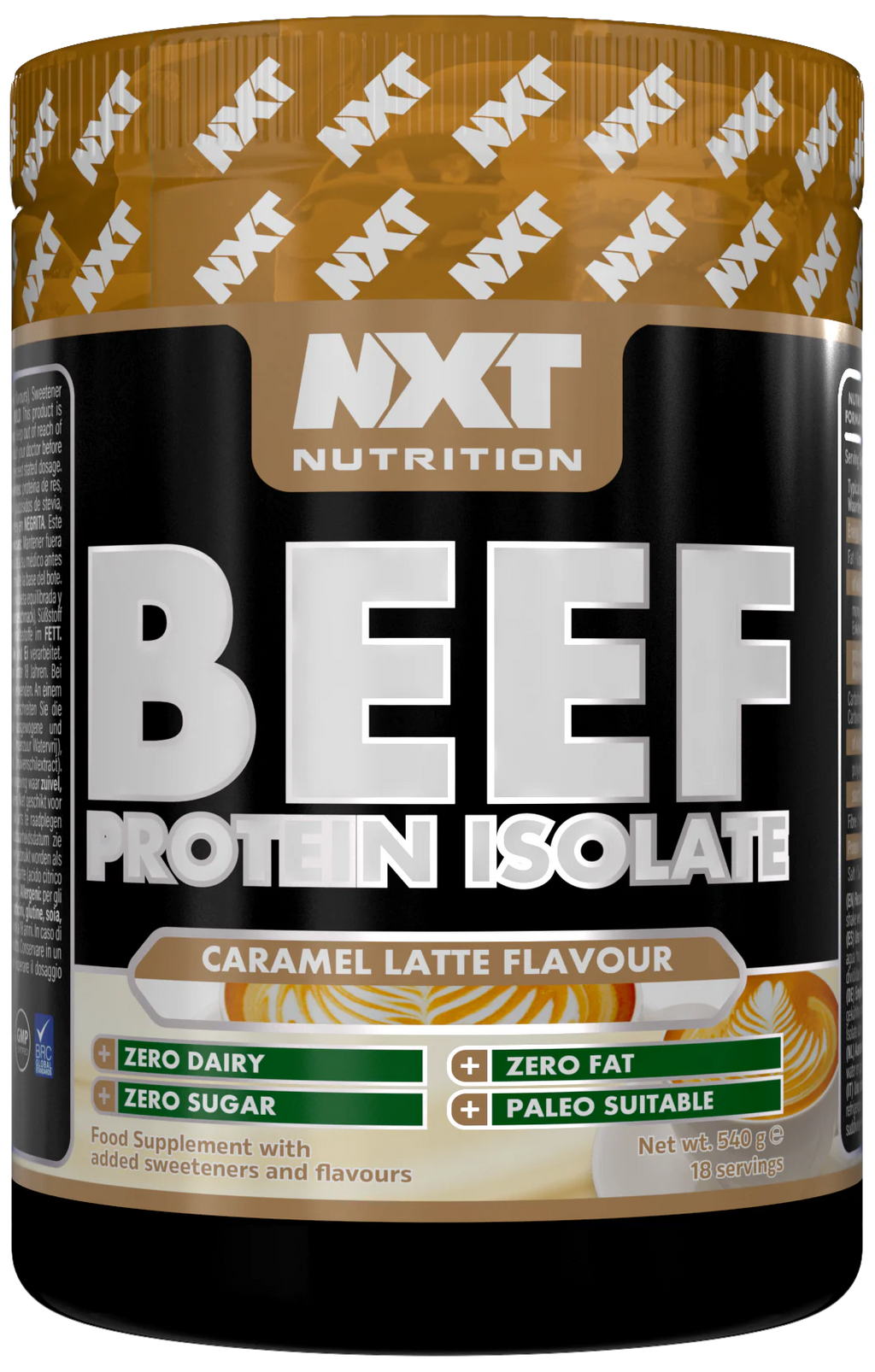 NXT Nutrition - Beef Protein Isolate Powder 27g - 540g