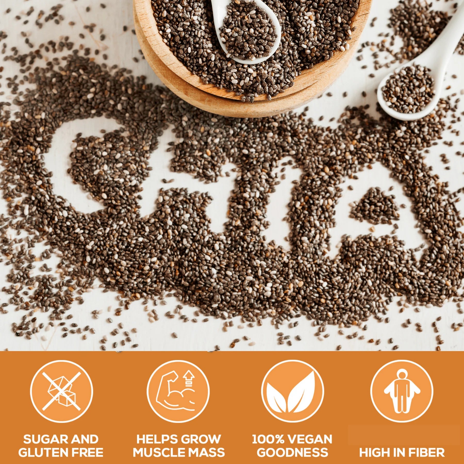 Chia Seeds (Salvia Hispanica)