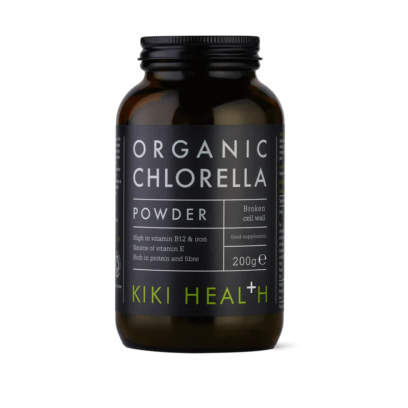 KIKI HEALTH -Chlorella Powder, Organic - 200g