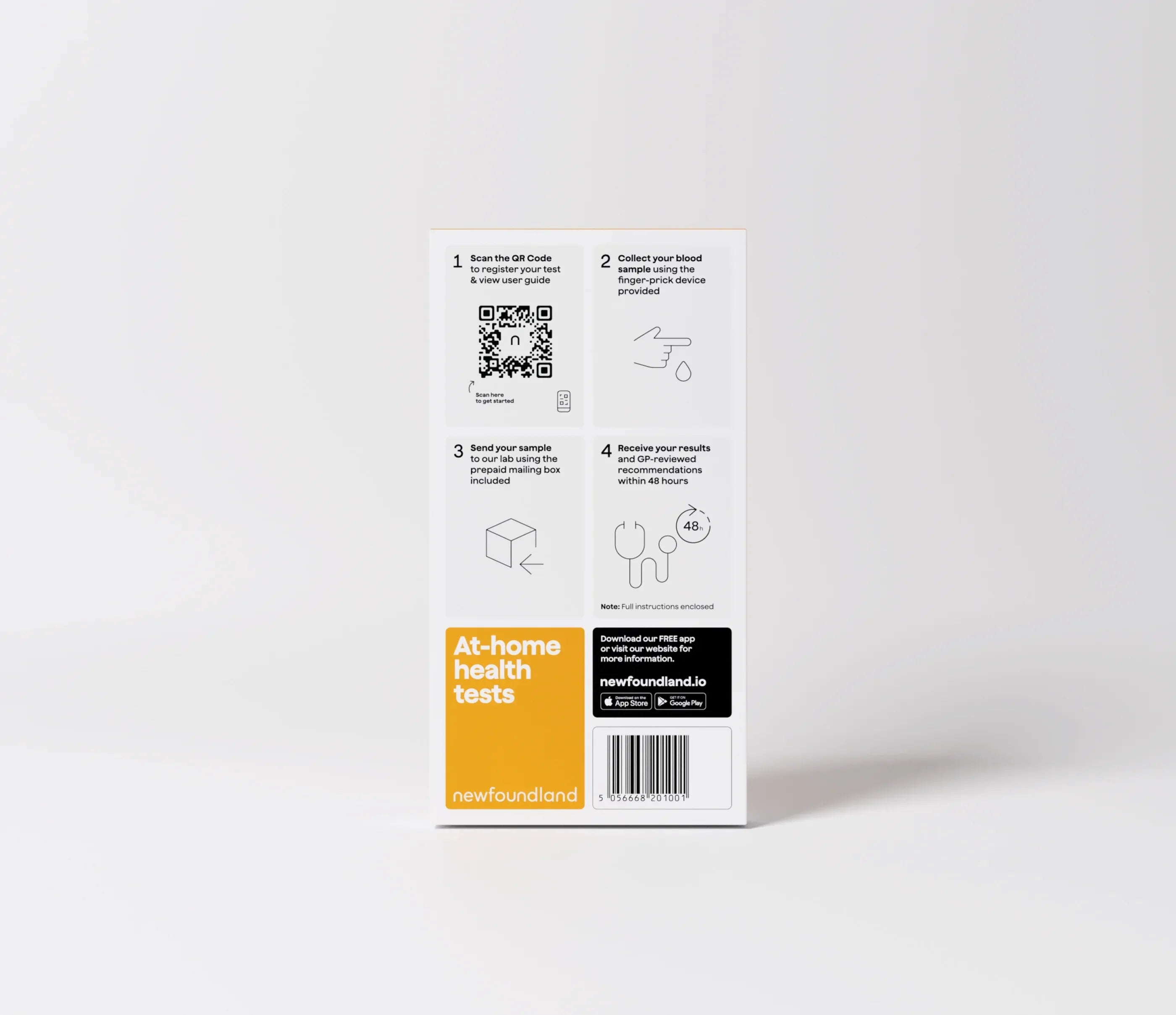 Newfoundland - 48h Lab Test Of Diabetes - The Wellness Store®