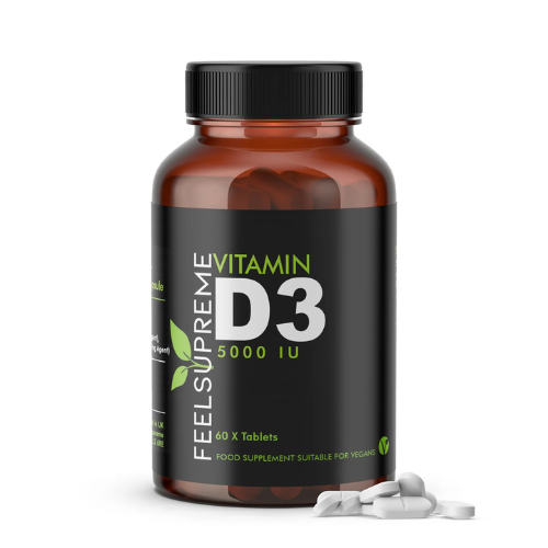 Feel Supreme - Vitamin D3 5000iu - 60 Capsules