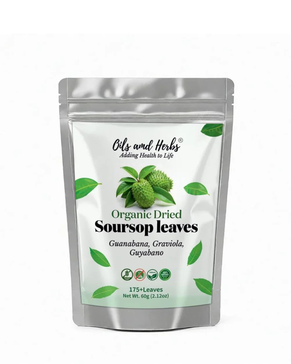 Oils & Herbs – Natural Soursop Dried Leaves & Tea Bags – Herbal Tea Form - The Wellness Store®