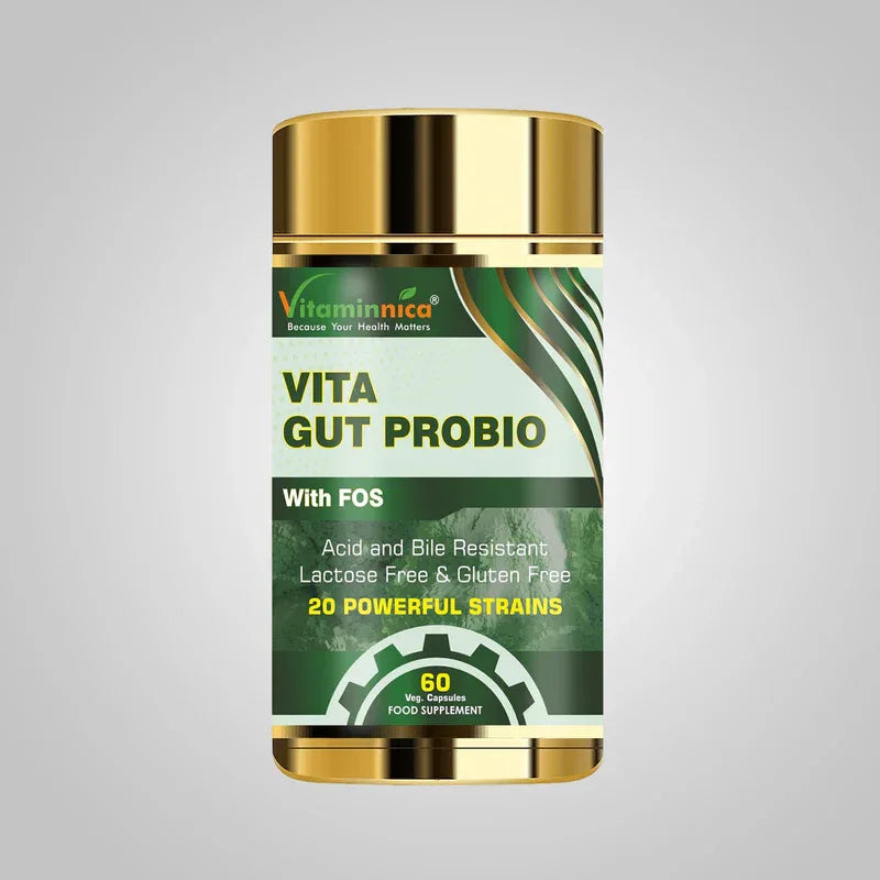 Vitaminnica Vita Gut Probio- 60 Capsules - The Wellness Store®