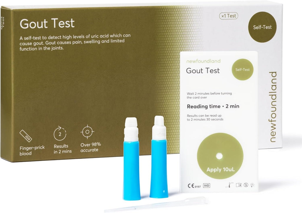 Newfoundland - Gout Test Kit - Uric Acid Levels