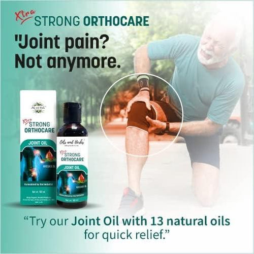 Oils & Herbs – Strong Orthocare Joint Support Oil – 50ml - The Wellness Store®